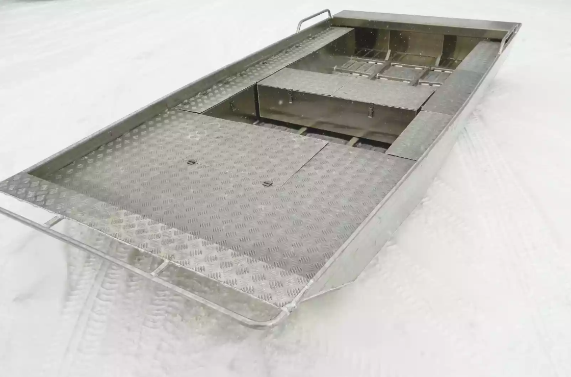 Алюминиевая лодка Wyatboat-390 Jonboat в Стерлитамаке