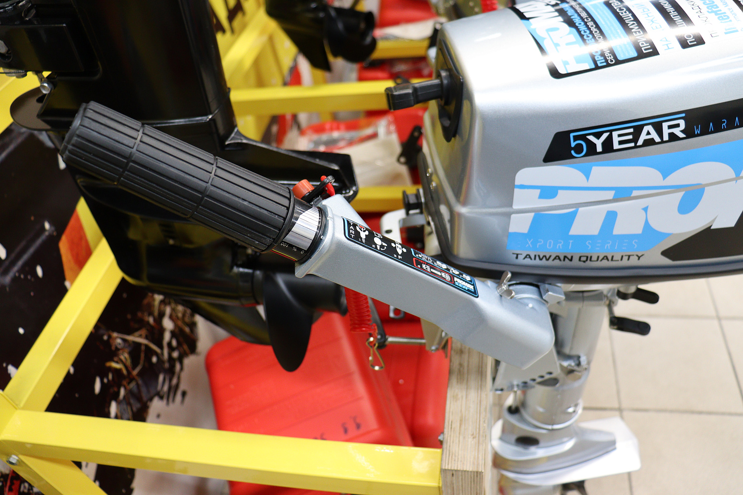 Лодочный мотор PROMAX SP5FHS (внешний бак 12 л) в Стерлитамаке