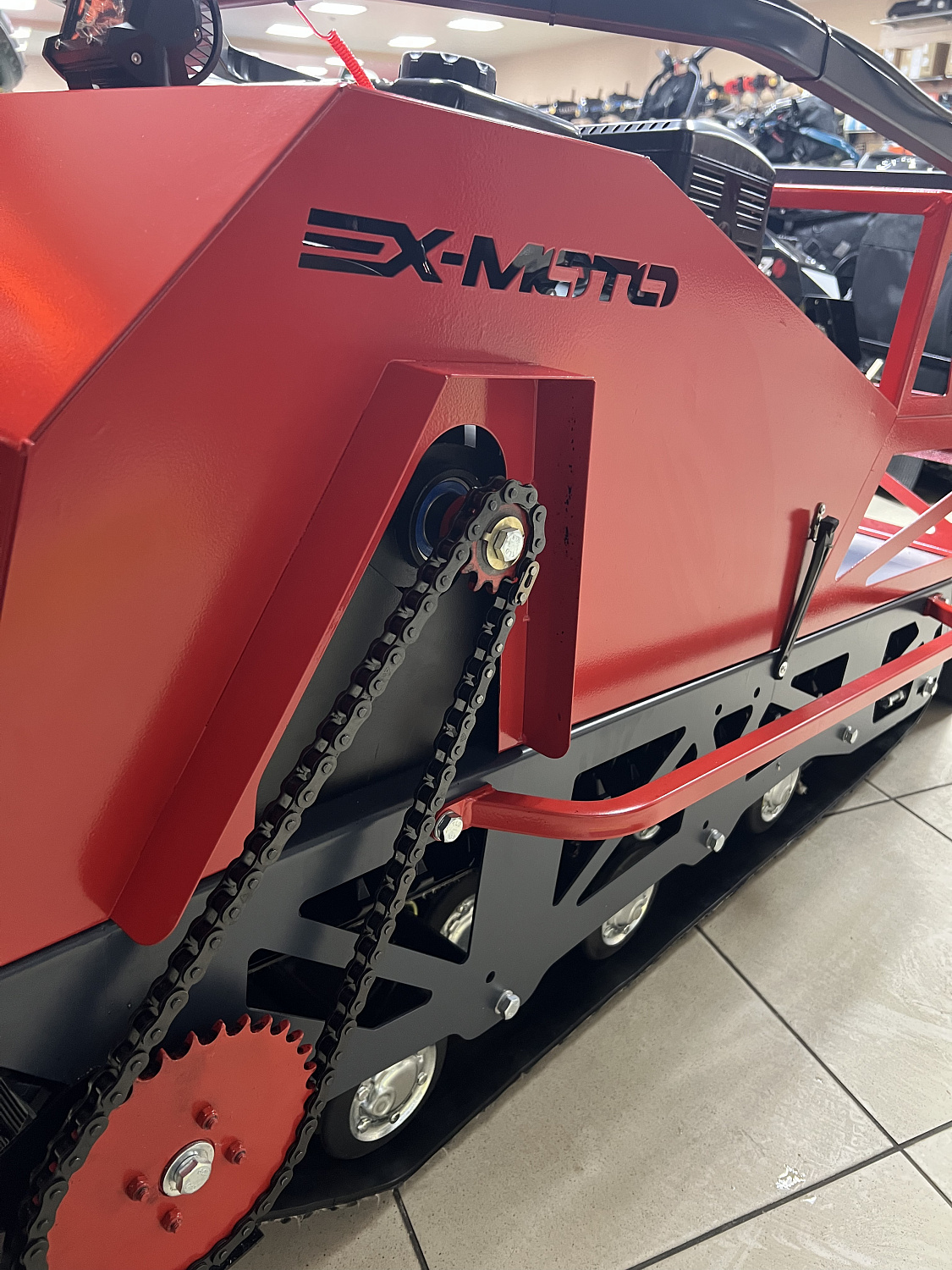 Мотобуксировщик EX-MOTO SNOWDOG S500 15л.с в Стерлитамаке