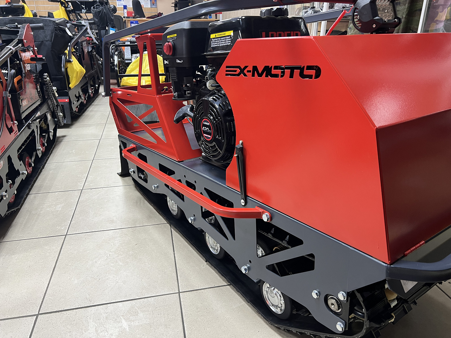 Мотобуксировщик EX-MOTO SNOWDOG S500 15л.с в Стерлитамаке