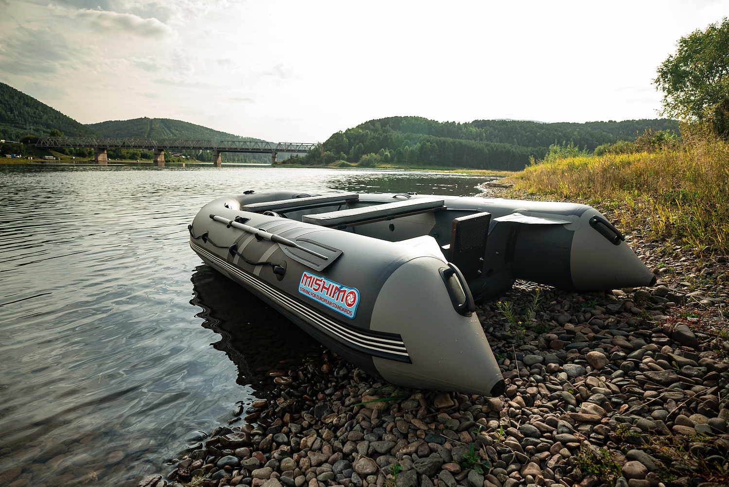 Лодка MISHIMO RIVER JET 390 под водомет в Стерлитамаке