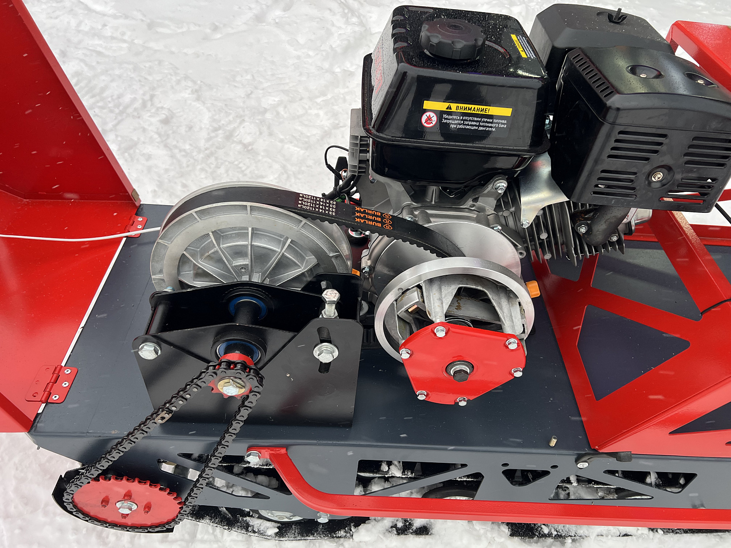 Мотобуксировщик EX-MOTO SNOWDOG S500 15л.с в Стерлитамаке