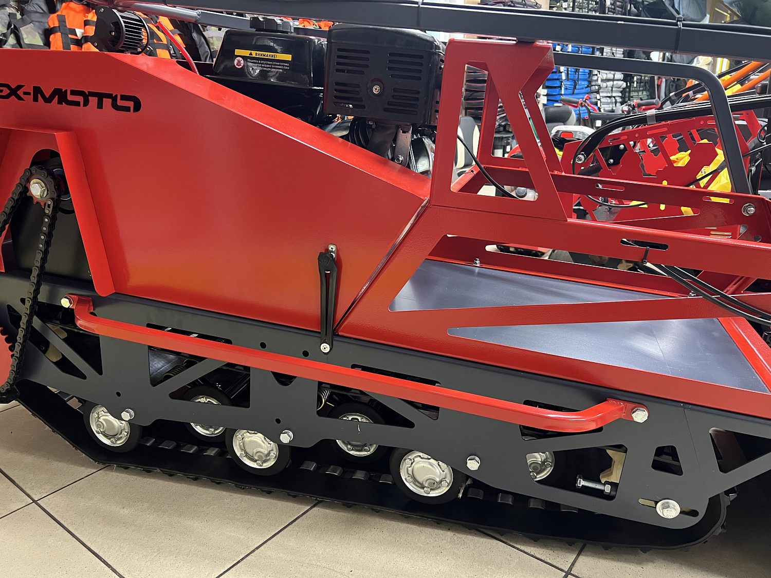 Мотобуксировщик EX-MOTO SNOWDOG S500 15л.с в Стерлитамаке