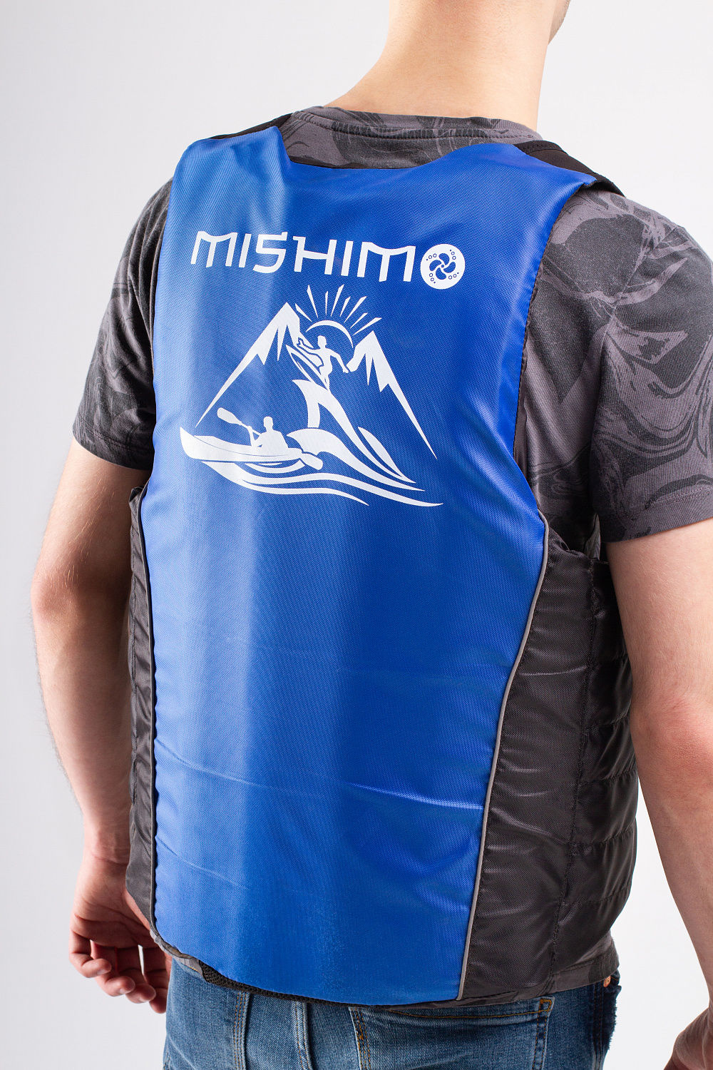 Жилет спасательный MISHIMO PRO Премиум качества Черно-синий в Стерлитамаке