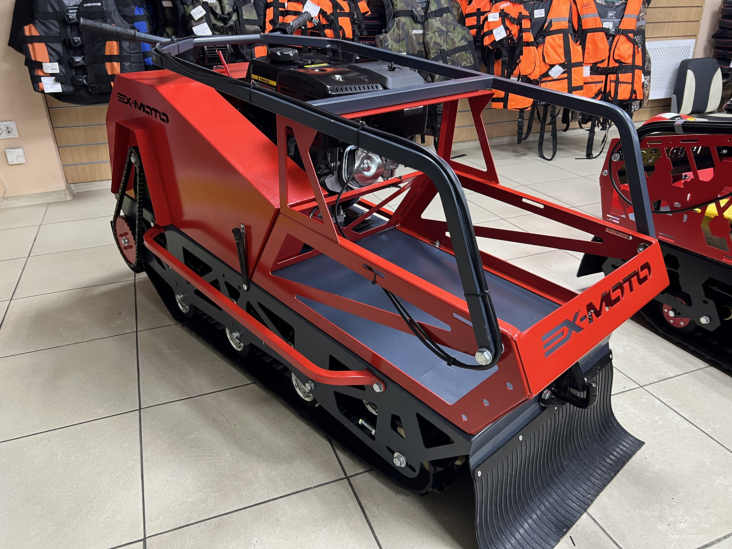 Мотобуксировщик EX-MOTO SNOWDOG S500 15л.с в Стерлитамаке