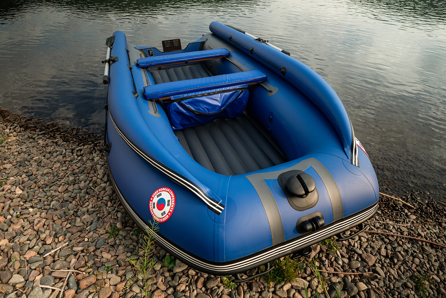 Лодка MISHIMO RIVER FJET PRO 400 под водомет в Стерлитамаке