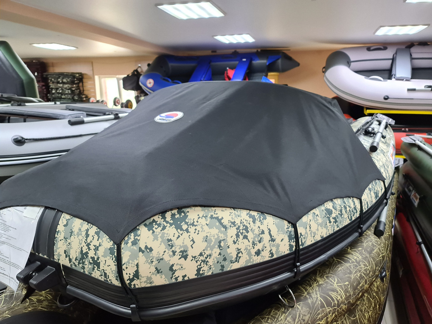 КОМПЛЕКТ НОСОВОГО ТЕНТА К ЛОДКЕ SMARINE SDP MAX 360 ЧЕРНЫЙ в Стерлитамаке